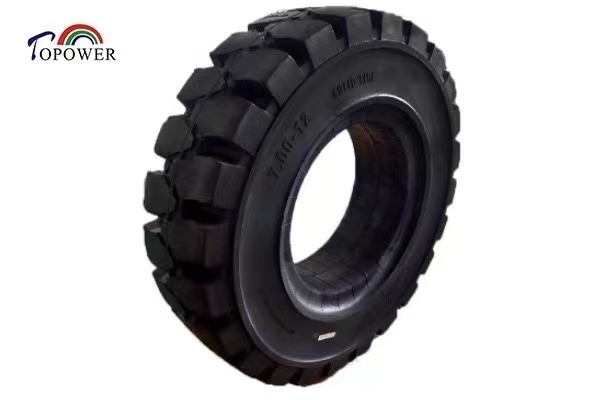 福建申博sunbet实心轮胎厂家7.00-12 叉车、机场扫地机实心轮胎